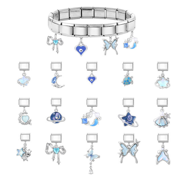 Italian Splicable Italian Multifunctional Versatile DIY Creative Pendant Exquisite Module Bracelet