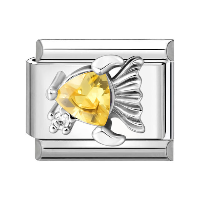 Module Charms Micro-Inlaid with Zircon DIY Creative Bracelet Jewelry Accessories