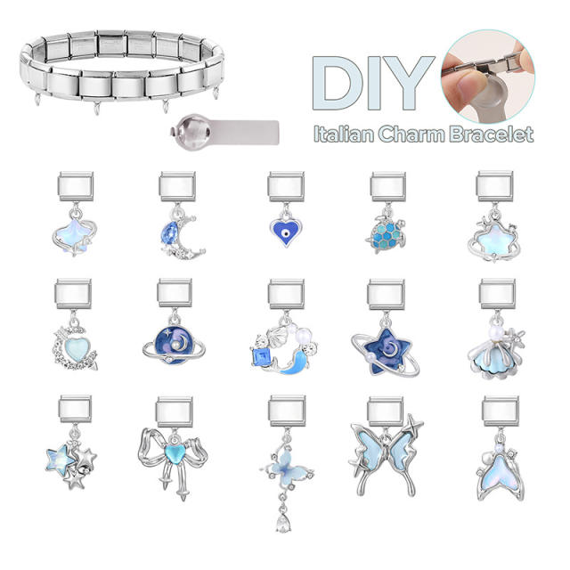 Italian Splicable Italian Multifunctional Versatile DIY Creative Pendant Exquisite Module Bracelet