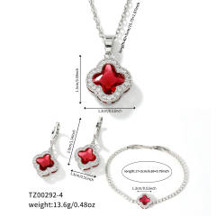 Silver rose red