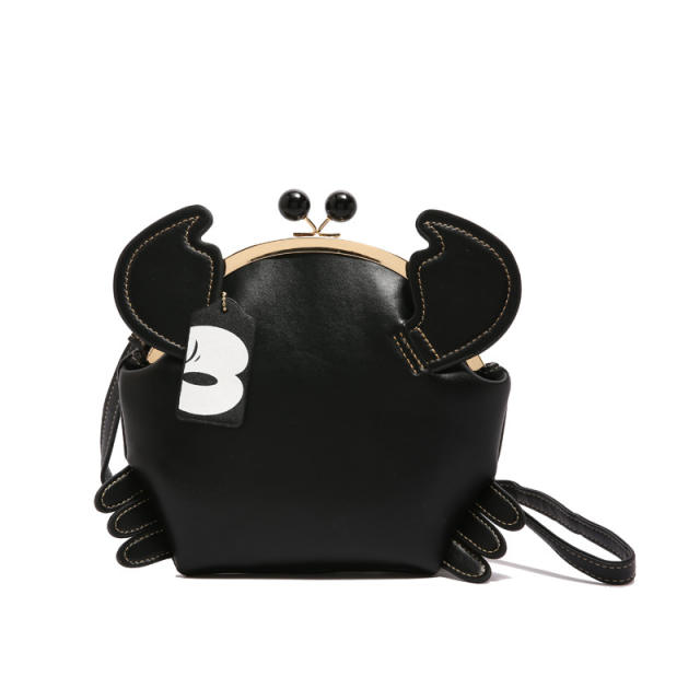 Fashionable Crab-Shaped Women's Bag Mini Korean-Style Shoulder Bag
