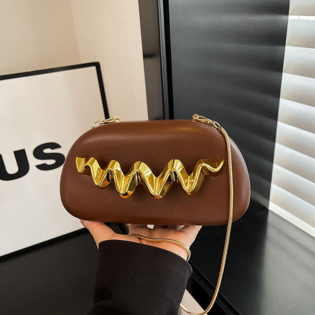 Multi color women evening bag box bag