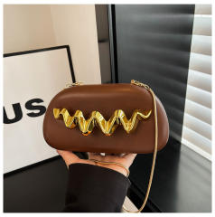 Multi color women evening bag box bag