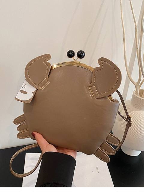 Fashionable Crab-Shaped Women's Bag Mini Korean-Style Shoulder Bag