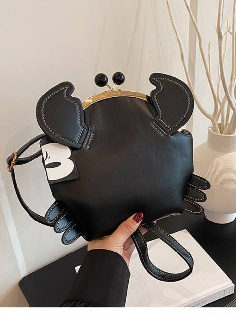 Fashionable Crab-Shaped Women's Bag Mini Korean-Style Shoulder Bag