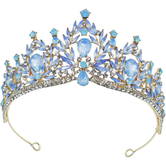Crystal Bridal Crown Hot-Selling Baroque Crown Tiara Rhinestone Crown Bridal Wedding Accessories