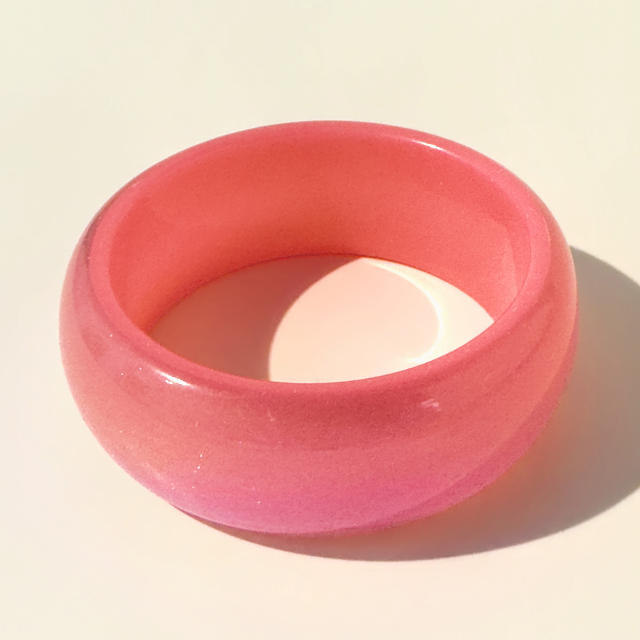Ins Glitter Laser Resin Bracelet Simple Pearlescent Colorful Exaggerated Bracelet Wholesale