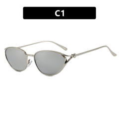 C1-silver frame white mercury