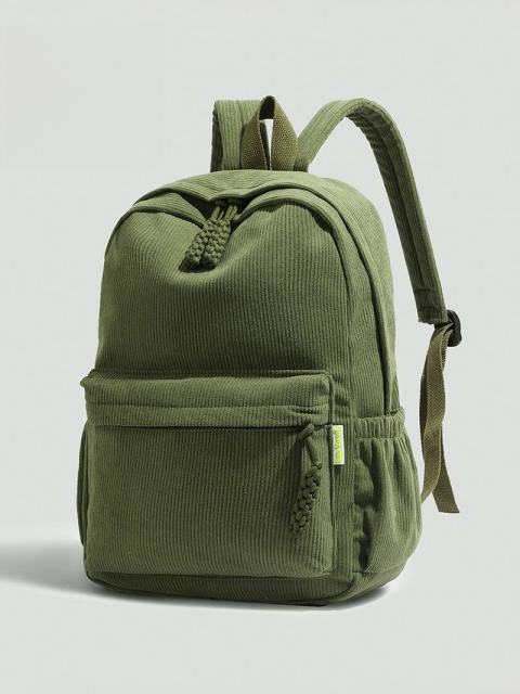 Corduroy Backpack for Women 2026 New Backpack for College Students Casual Large Capacity Travel Backpack for Men