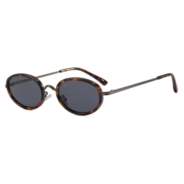 Oval Sunglasses Metal 2026 New Style Sunglasses for Women