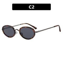 Oval Sunglasses Metal 2026 New Style Sunglasses for Women