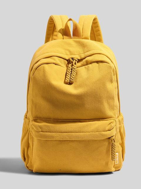 Corduroy Backpack for Women 2026 New Backpack for College Students Casual Large Capacity Travel Backpack for Men
