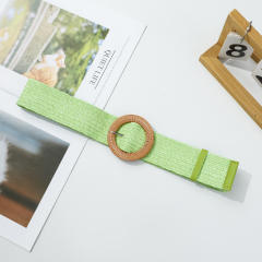 Small round button green