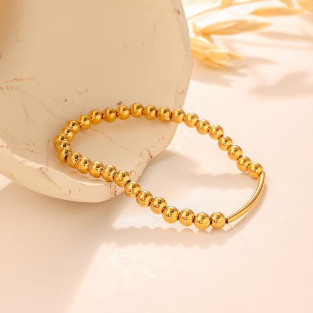18KG easy match bead chain bracelet stainless steel bracelet diy charm bracelet chain