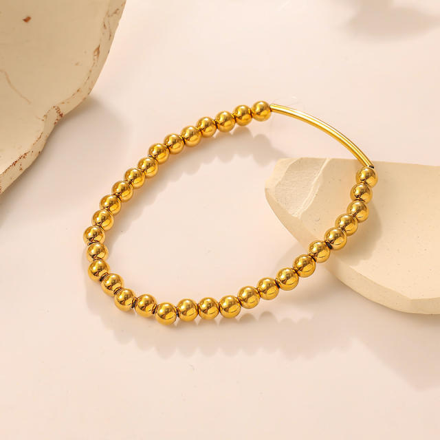 18KG easy match bead chain bracelet stainless steel bracelet diy charm bracelet chain