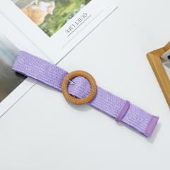 Small round button purple