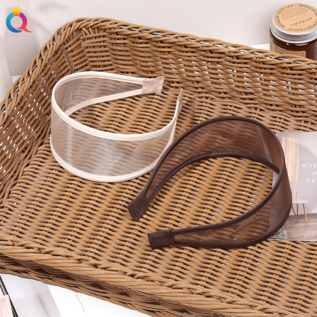 New Mesh Headband Wide-Brimmed Headband