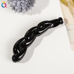 New Banana Hair Clip for Women High Ponytail Fixer Hairpin for the Back of the Head