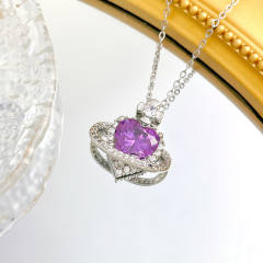 Purple silver