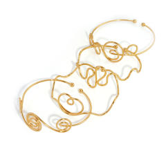 New Style Stainless Steel Arm Bracelet Fashion Open Arm bangle