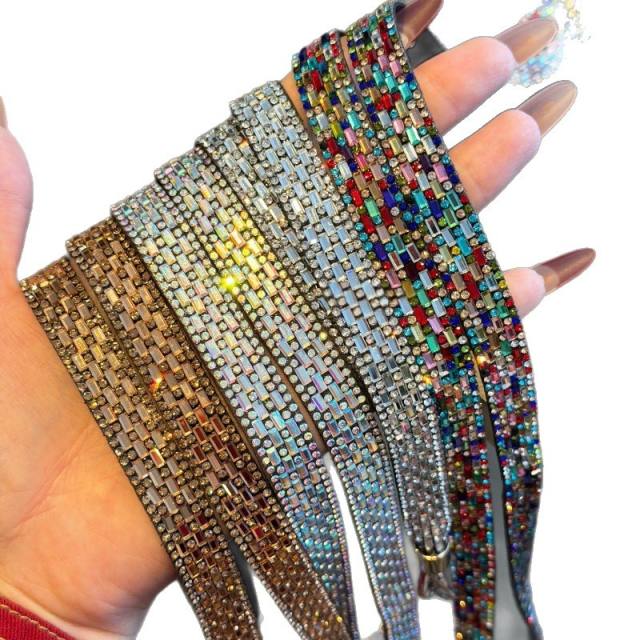 Sparkling Rhinestone Phone Lanyard Long Crossbody Strap Anti-Loss Strap Accessory