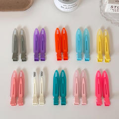 Dopamine Color Series Colorful Jelly Hair Clips makeup hair clips for women