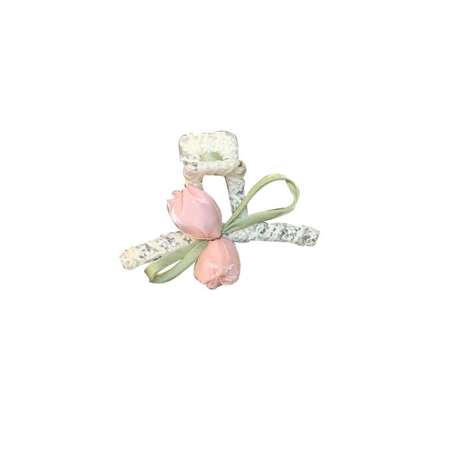 Korean New Tulip Spring Summer Hair Accessories for Women hair claw clips