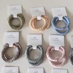 Simple Stylish Hair Tie for Women High Elasticity Satin Hair Band