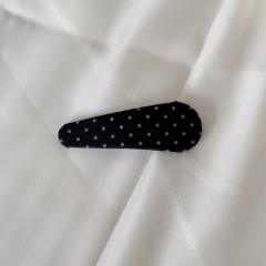Korean Polka Dot Triangle Hair Clip snap hair clips for women