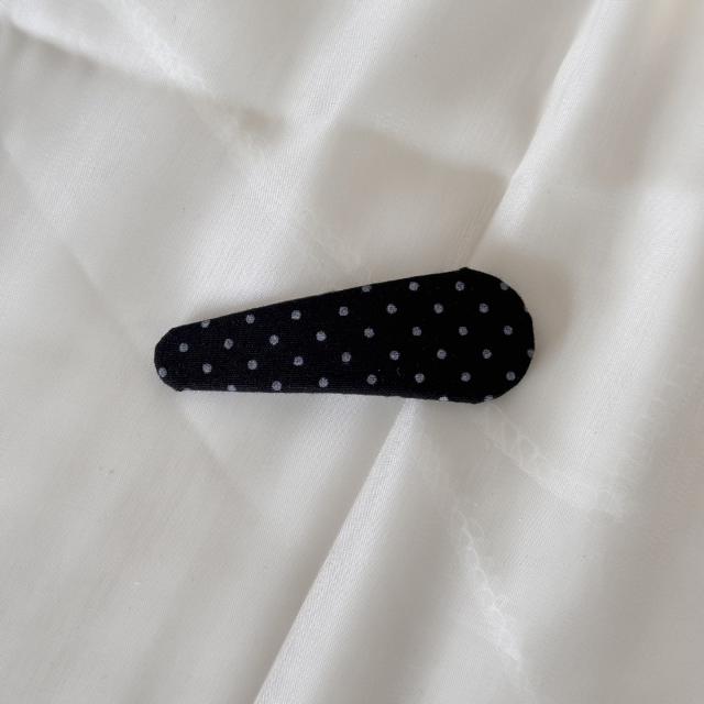 Korean Polka Dot Triangle Hair Clip snap hair clips for women