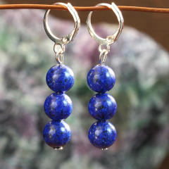 Bohemian Style Natural Stone Earrings for Women Colorful Agate Earrings