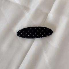 Korean Polka Dot Triangle Hair Clip snap hair clips for women