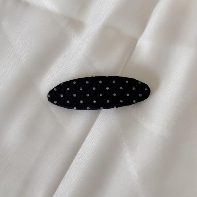 Korean Polka Dot Triangle Hair Clip snap hair clips for women