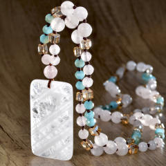 Best-Selling Bohemian Style Natural Stone Necklace for Women