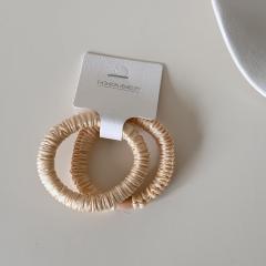 Simple Stylish Hair Tie for Women High Elasticity Satin Hair Band