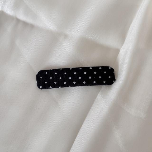 Korean Polka Dot Triangle Hair Clip snap hair clips for women