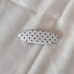 Korean Polka Dot Triangle Hair Clip snap hair clips for women