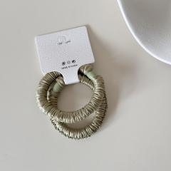 Simple Stylish Hair Tie for Women High Elasticity Satin Hair Band