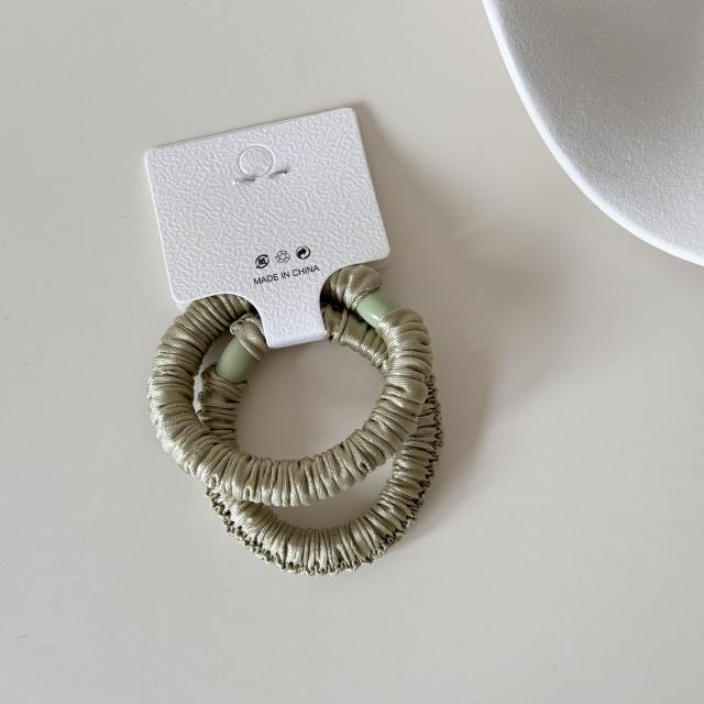 Simple Stylish Hair Tie for Women High Elasticity Satin Hair Band