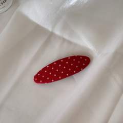 Korean Polka Dot Triangle Hair Clip snap hair clips for women