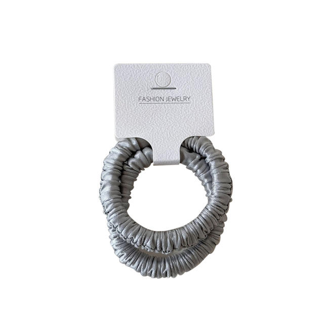 Simple Stylish Hair Tie for Women High Elasticity Satin Hair Band