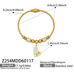 Z254-gold bracelet