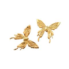 New Style Dragonfly Butterfly Stainless Steel Earrings Fashionable Non-Fading Earrings