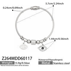 Z264-steel color bracelet