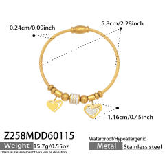 Z258-gold bracelet