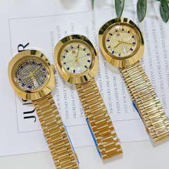 Popular Watch Steel Band Vintage Style Simple Calendar Watch