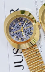 Popular Watch Steel Band Vintage Style Simple Calendar Watch