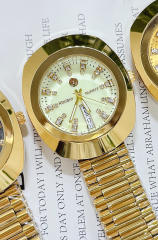 Popular Watch Steel Band Vintage Style Simple Calendar Watch