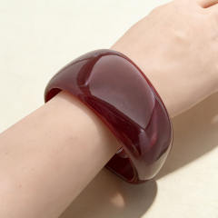 Resin Acrylic bangle summer holiday personality bangle bracelet