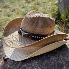 Spring summer cowboy straw hat sun hat